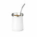 160ml Yerba Mate Cup Double Wall Stainless Steel With Stainless Bombilla Straw  X1542