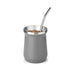 160ml Yerba Mate Cup Double Wall Stainless Steel With Stainless Bombilla Straw  X1542
