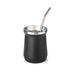 160ml Yerba Mate Cup Double Wall Stainless Steel With Stainless Bombilla Straw  X1542