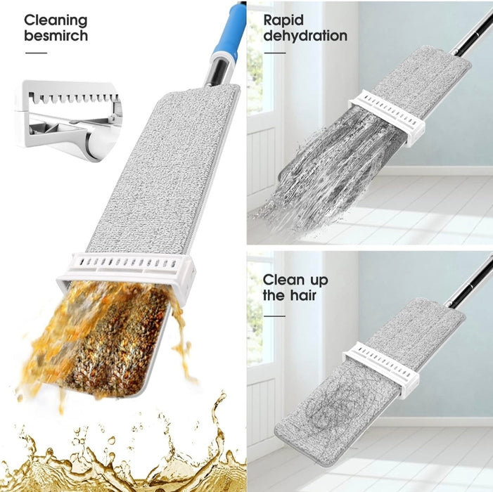 ALUMINIUM  MOP WITH SLIDE CLEANING  X429