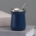 260ml Yerba Mate Cup Double Wall Stainless Steel With Stainless Bombilla Straw  X1541