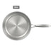 28cm Stainless Steel Frying Pan with Induction Bottom X1575