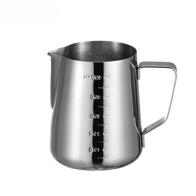 550ml Stainless Steel Graduated Milk Frothing Pitcher Jug X1572
