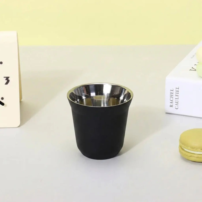 80 ML Double Wall Stainless Steel Espresso Thermal Insulated Cup 1 pc X1540