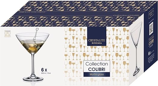 BOHEMIA COLIBRI 280ML MARTINI 6PCS