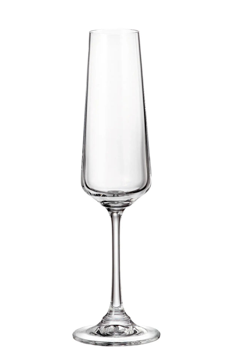 BOHEMIA CORVUS 160ML CHAMPAGNE 6PCS