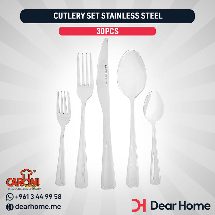 30 pcs Cutlery - Design CT181