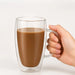 Double Wall Glass Mug 450ml  X1581
