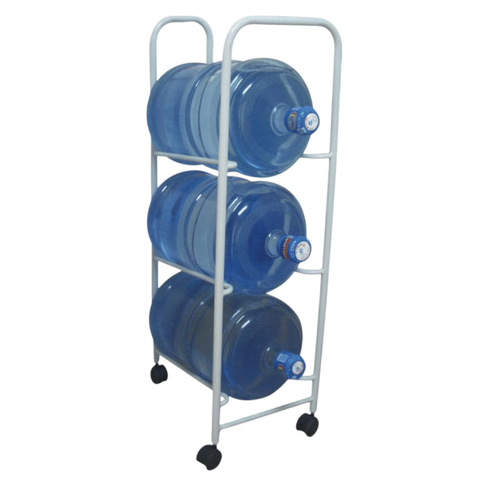 Heavy Duty Metal Gallons Water Shelf With Wheels