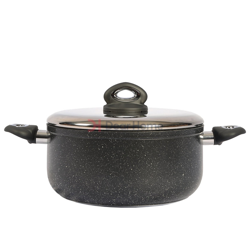 Heavy Granite 4Pcs Casserol Set Kitchenware