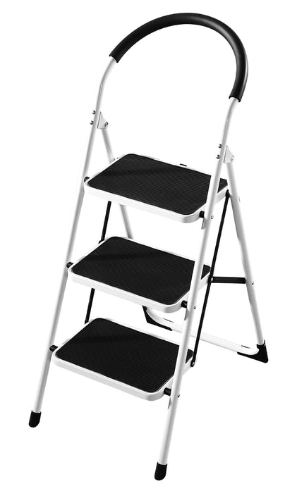 Metal 3 Step Stool Ladder