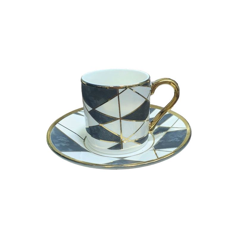 NEW BONE LUX COFFEE CUPS 12+12 PCS