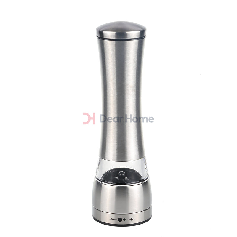 STAINLESS AND PLEXI PEPPER GRINDER  X345