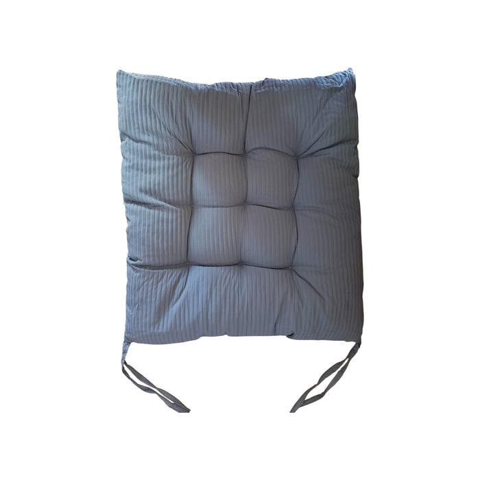 Gray Double Sided Chair Cushion 40x40cm X1248