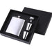 7oz Stainless Leakproof Drink Flask + 2 Shots Set X1451