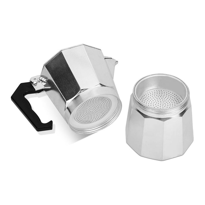6 cups Silver Mocha Pot Italian Espresso Maker X1453