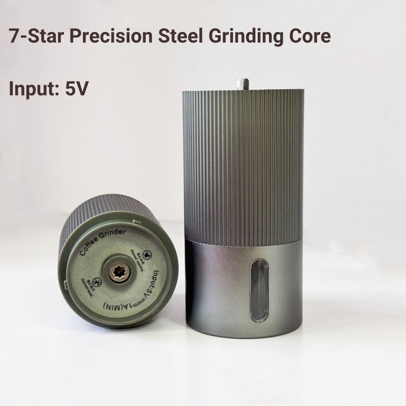 BaristaGo Heavy Duty Portable Burr Rechargeable Coffee Grinder X1455