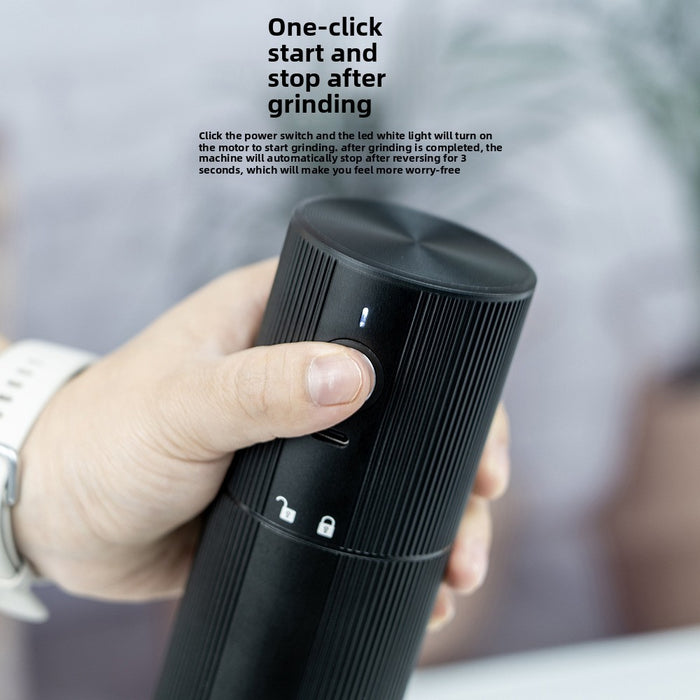 BaristaGo Heavy Duty Portable Burr Rechargeable Coffee Grinder X1455