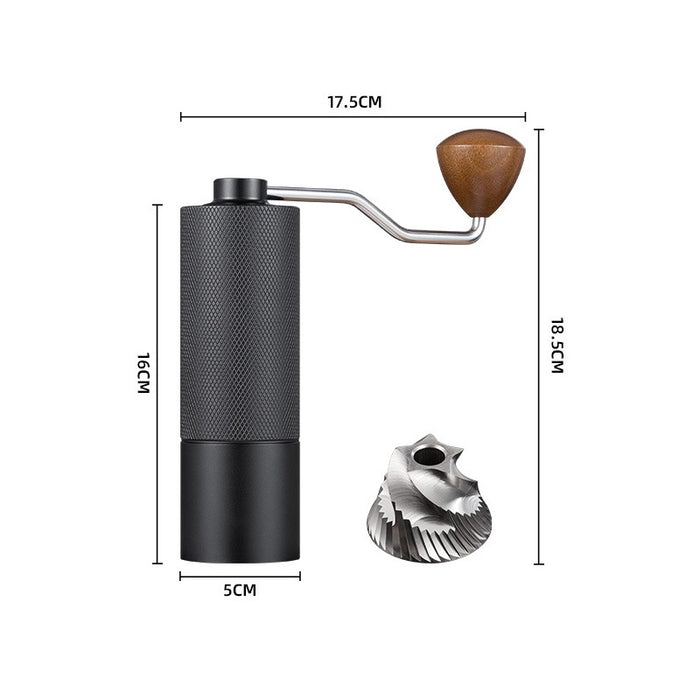 Manual Coffee Grinder Stainless Steel Burr with Adjustable Setting X1456