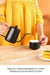350ml Black Pour Over Goose Neck Kettle X1457