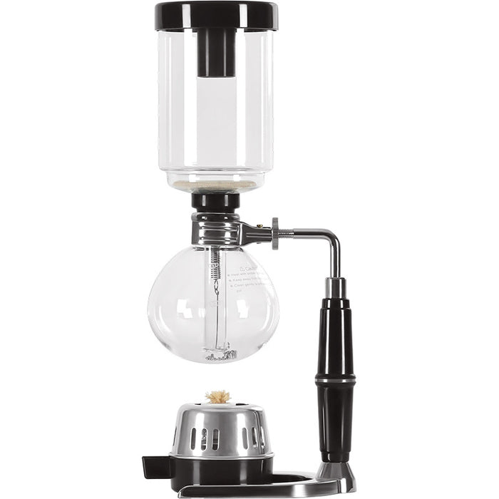5 Cups Thermal Glass Siphon Coffee Maker Set with Burner X1460
