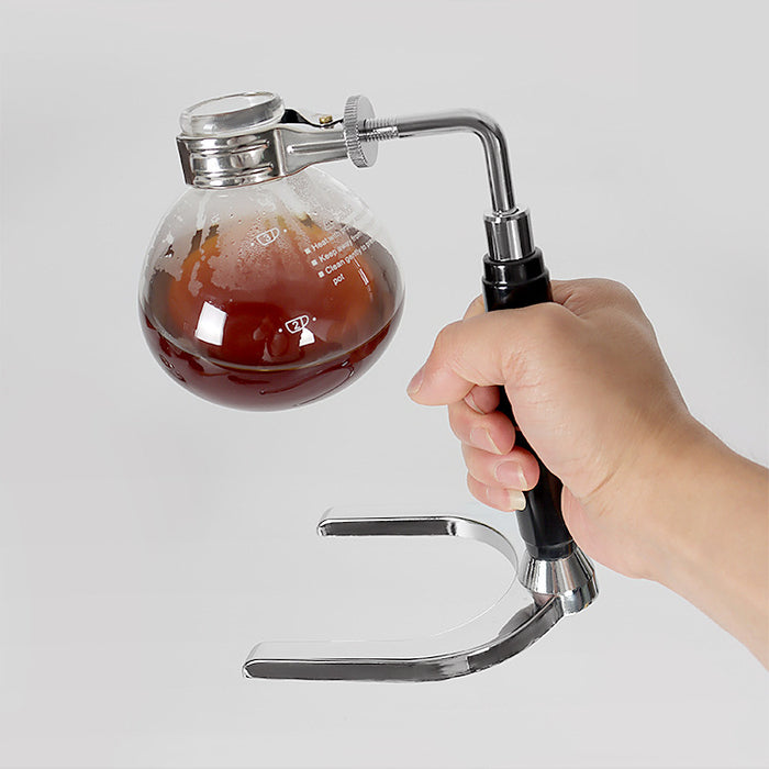 5 Cups Thermal Glass Siphon Coffee Maker Set with Burner X1460