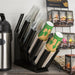 4 Compartments Disposable Cup Storage Rack Stand Organiser for Bar Counter (Inclined) X1468