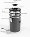 1.5L Coffee Canister Airtight Storage Container Stainless Steel with Scoop, Date Tracker and CO2 Release Valve X1469