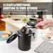 1.5L Coffee Canister Airtight Storage Container Stainless Steel with Scoop, Date Tracker and CO2 Release Valve X1469