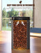 1.5L Coffee Canister Airtight Storage Container Stainless Steel with Scoop, Date Tracker and CO2 Release Valve X1469