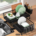 Black Metal 1 Layer Dish Rack No. 5800359 X1471