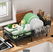 Black Metal 1 Layer Dish Rack No. 5800359 X1471