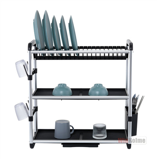 Aluminum 3 Layers Dish Rack No. 5800365 X1473