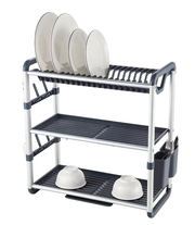 Aluminum 3 Layers Dish Rack No. 5800365 X1473