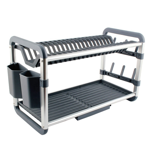 Aluminum 2 Layers Dish Rack No. 5800366 X1474