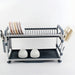 Aluminum 2 Layers Dish Rack No. 5800366 X1474