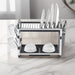 Aluminum 2 Layers Dish Rack No. 5800366 X1474