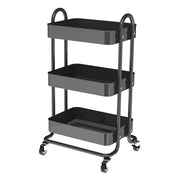 Heavy Duty Black Trolley 3 Layers X1478