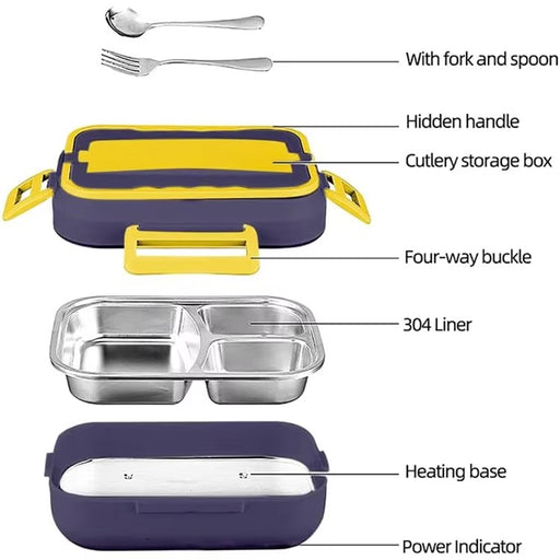Electric Food Warmer Lunch Box X1484