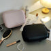 Makeup Cosmetic Organiser Travel Bag with LED Mirror  Rechargeable X1486