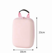 Makeup Cosmetic Organiser Travel Bag with LED Mirror  Rechargeable X1486