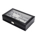 Leather 6 Watch and 3 Eye Glasses Jewelry Box X1495