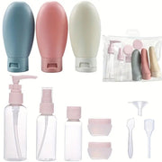 Refillable Travel Bottles Set Package Cosmetics Bottles Plastic Pressing Spray Bottle Makeup Tools X1500