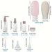 Refillable Travel Bottles Set Package Cosmetics Bottles Plastic Pressing Spray Bottle Makeup Tools X1500