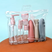 Refillable Travel Bottles Set Package Cosmetics Bottles Plastic Pressing Spray Bottle Makeup Tools X1500