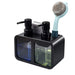 Kitchen Soap Dispenser Set, with Hand and Dish Soap X1502