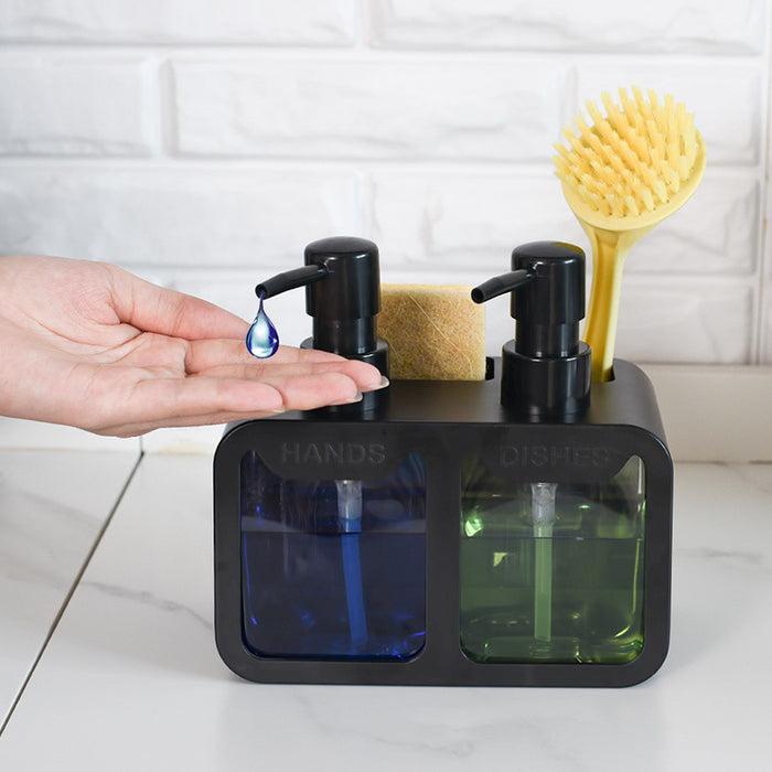 Kitchen Soap Dispenser Set, with Hand and Dish Soap X1502
