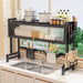 Heavy Duty Over Sink 85cm Black Dish Rack X1506