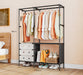 Modern Wardrobe Closet Cloth Organiser Size: 103x41x170cm Model 8102  X1509