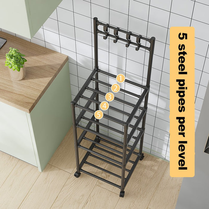 Multifunctional 5 layers Storage Rack Home or Kitchen Organiser YK003-5  X1511